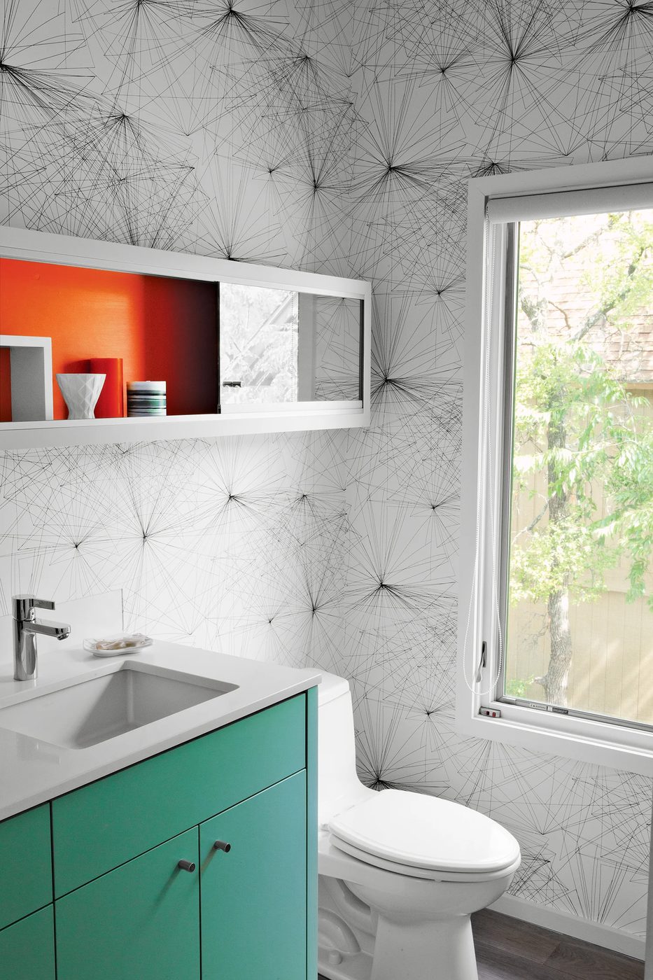 25 Inspiring and Colorful Bathroom Vanities via @tipsholic #bathroom #vanity #colorful #colors #homedecor
