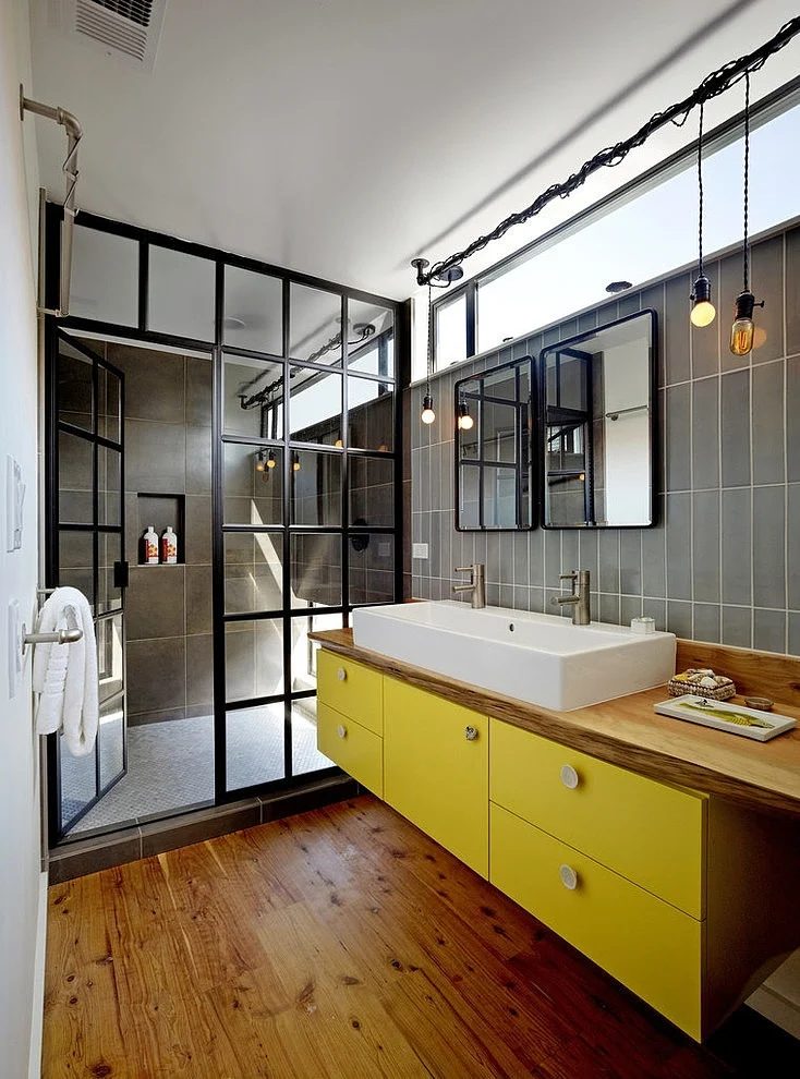 25 Inspiring and Colorful Bathroom Vanities via @tipsholic #bathroom #vanity #colorful #colors #homedecor