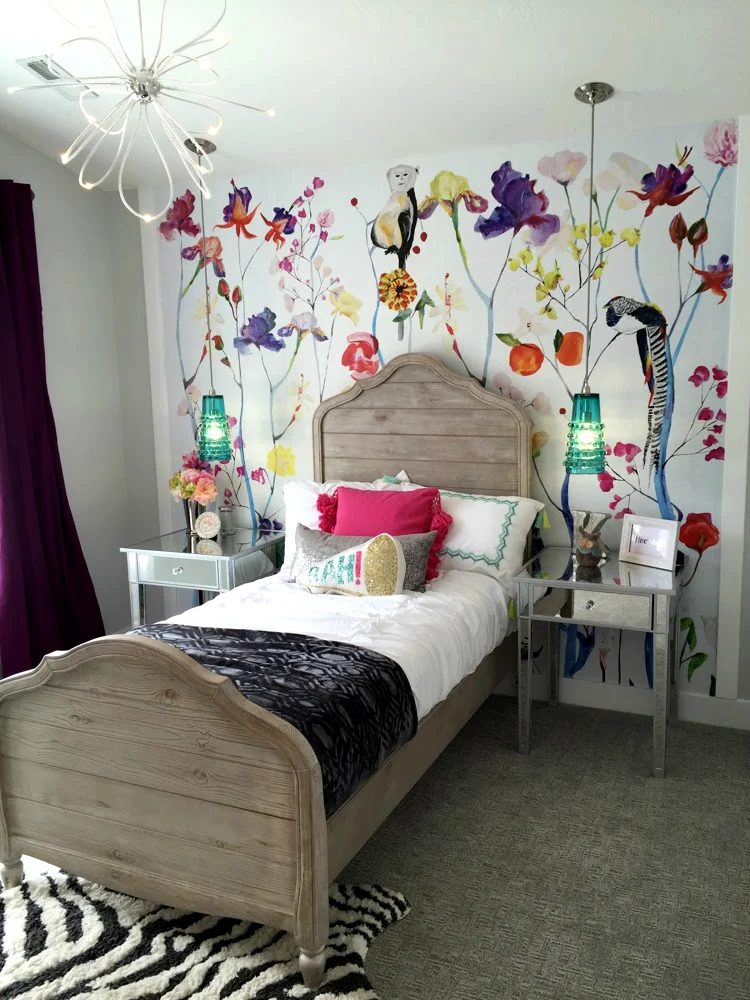 Bekob Get This Look Colorful Eclectic Girl Bedroom 4
