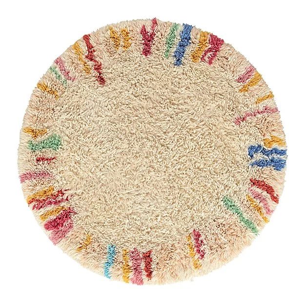 Girls Playroom Round Rug