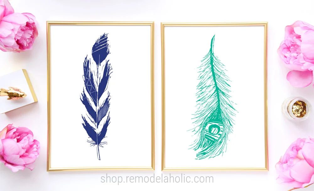 Colorful Wall Art Printables for Spring and Year-Round Decorating