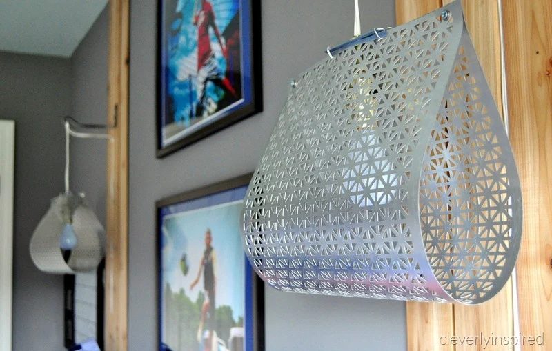 clearly cool creative handmade light fixture for teen boys room, cleverly inspired @Bekob