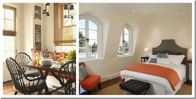 gray and orange rooms color pop, @Bekob