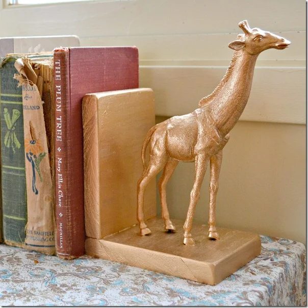 NellieBellie gilded animal bookends