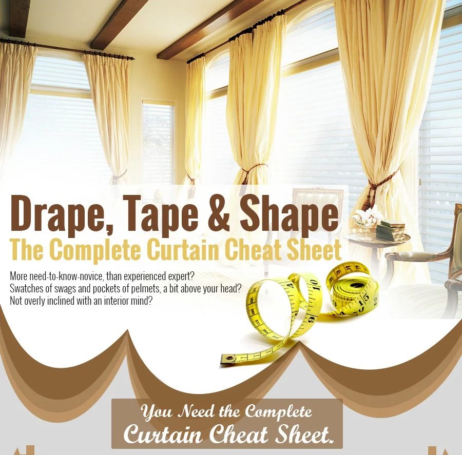 The Complete Curtain Cheat Sheet Infographic