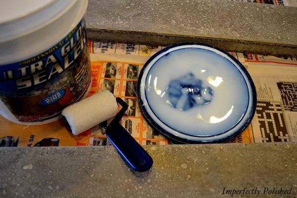 Sealant For Handmade Concrete Countertops And Molding, By Imperfectly Polished Featured On @Bekob