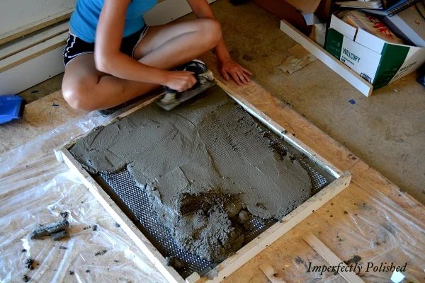 How To Build Your Own Concrete Countertops, modest-cost Friendly Kitchen Remodel, By Imperfectly Polished Featured On @Bekob