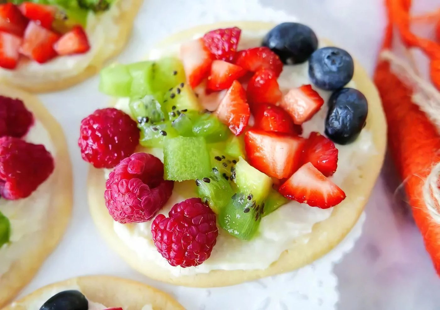 Easter Individual Fruit Pizza Cookies Foodieaholic 04a 022836