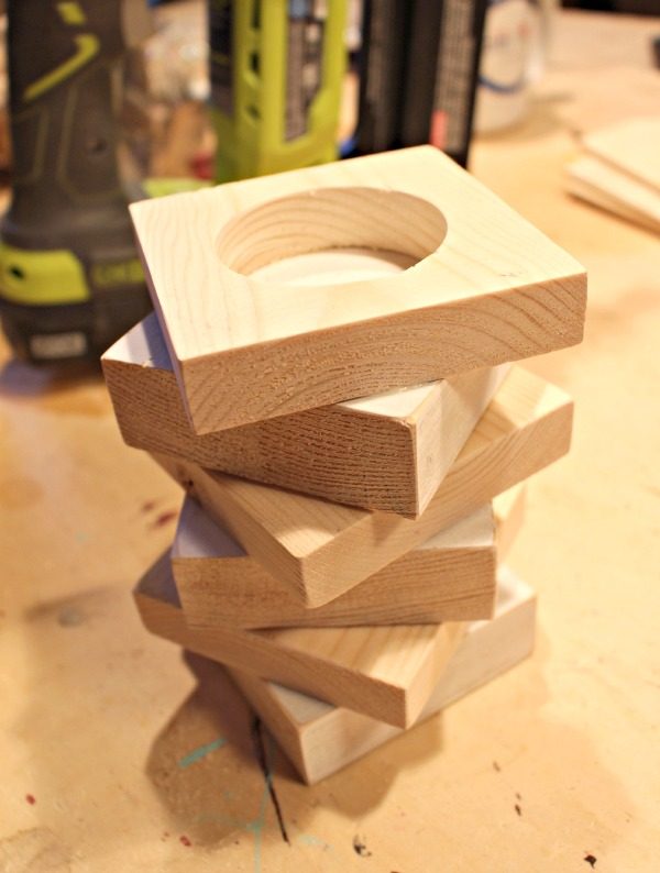 copper & wood candle holder step 4
