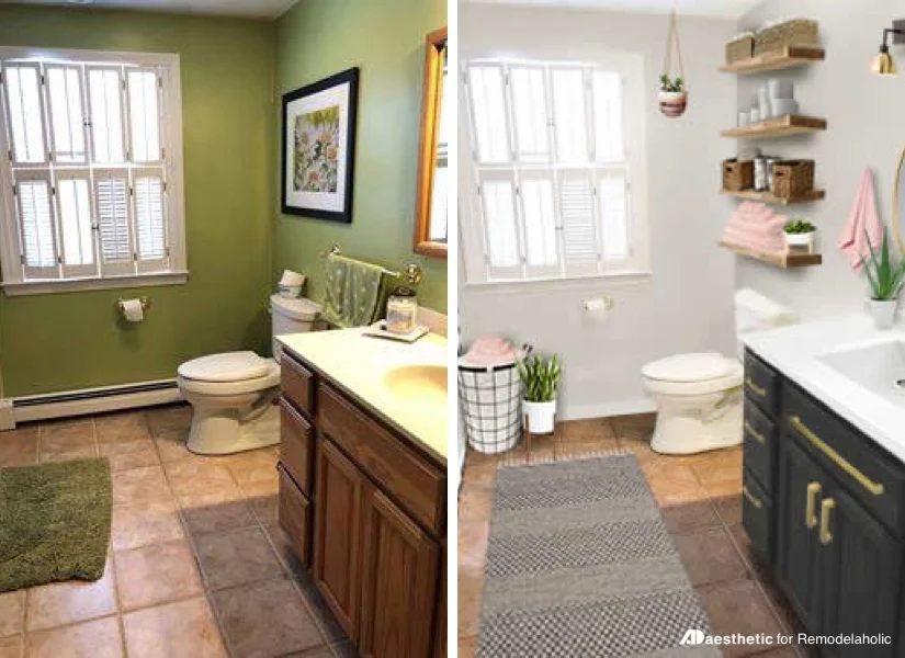 Real Life Rooms: A direct and Cost Effective Bathroom Update