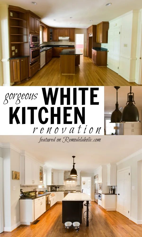 White Kitchen Renovation on Bekob