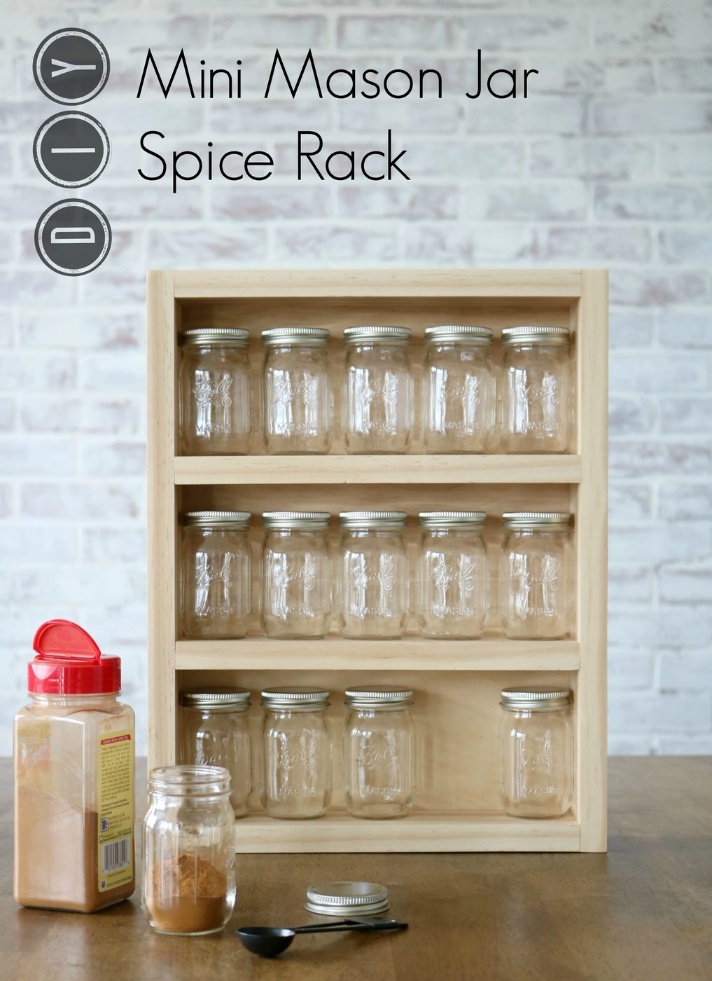 Mason Spice Rack By Sawdust 2 Stitches For Www.Bekob.com