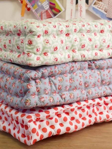 Quilted Floor Cushions