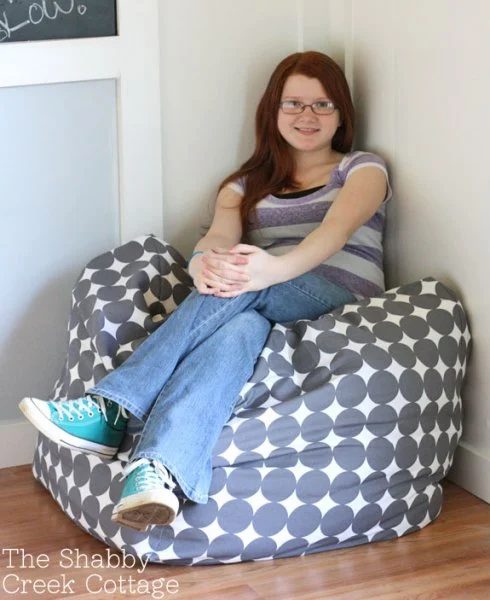 Oversized Floor Pouf