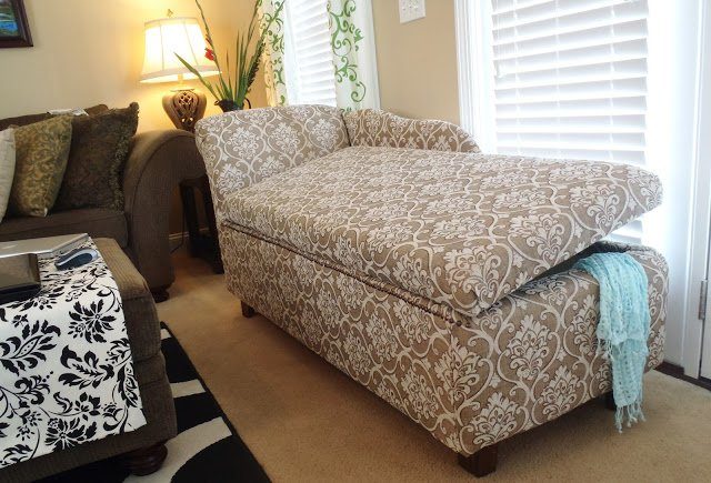 Chaise Lounge with Storage