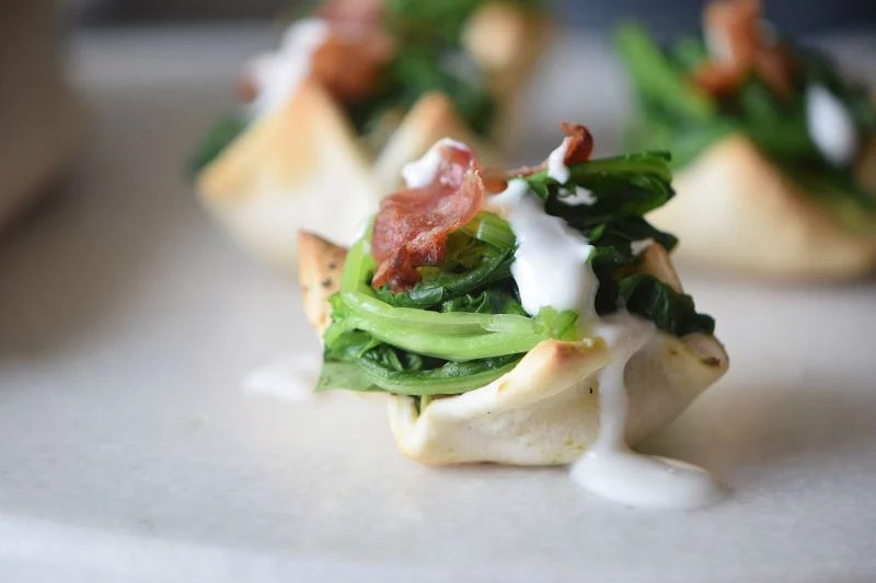 Cream Cheese Spinach Puffs
