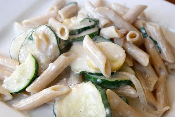 Creamy Pasta with Squash