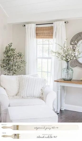 Farmhouse Family Room Mood Board by