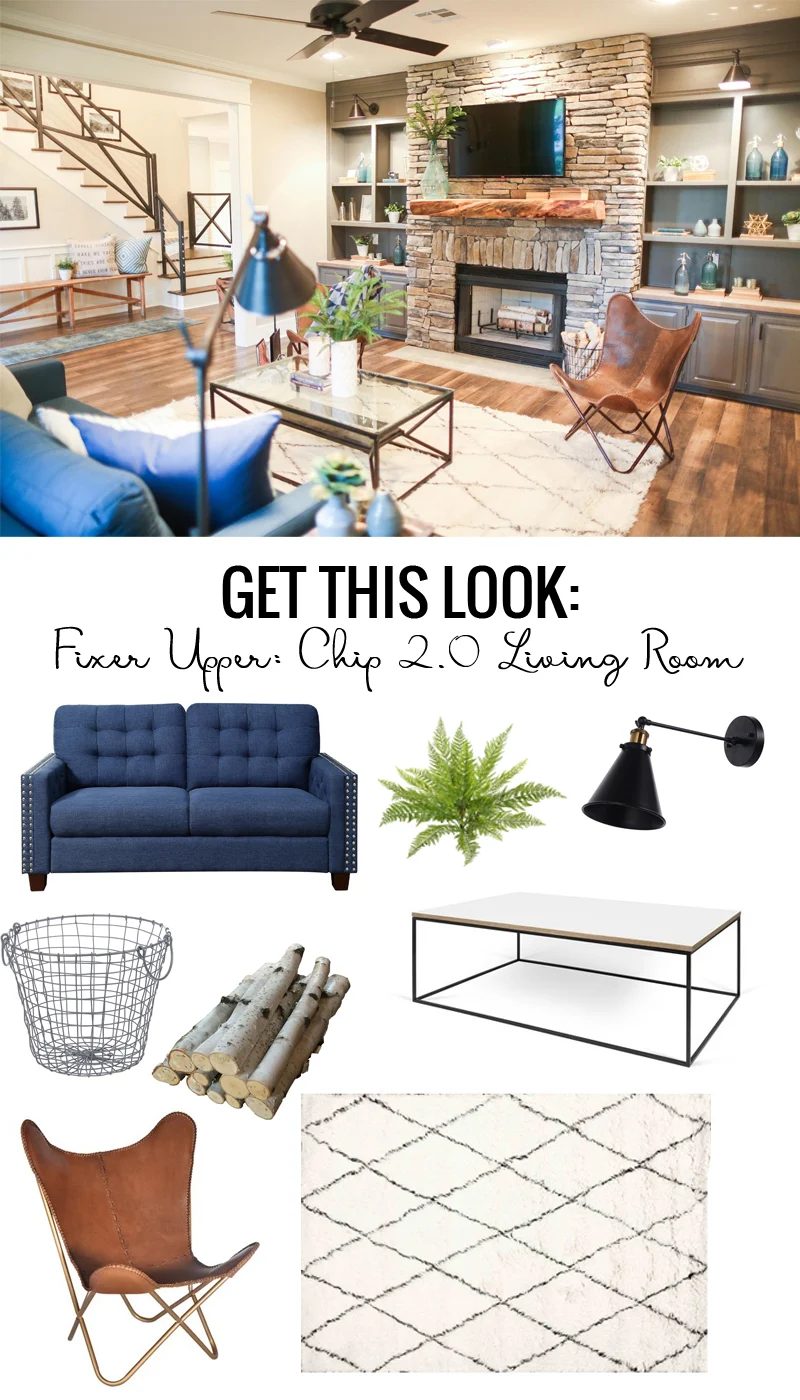 Fixer Upper Chip 2.0 Living Room