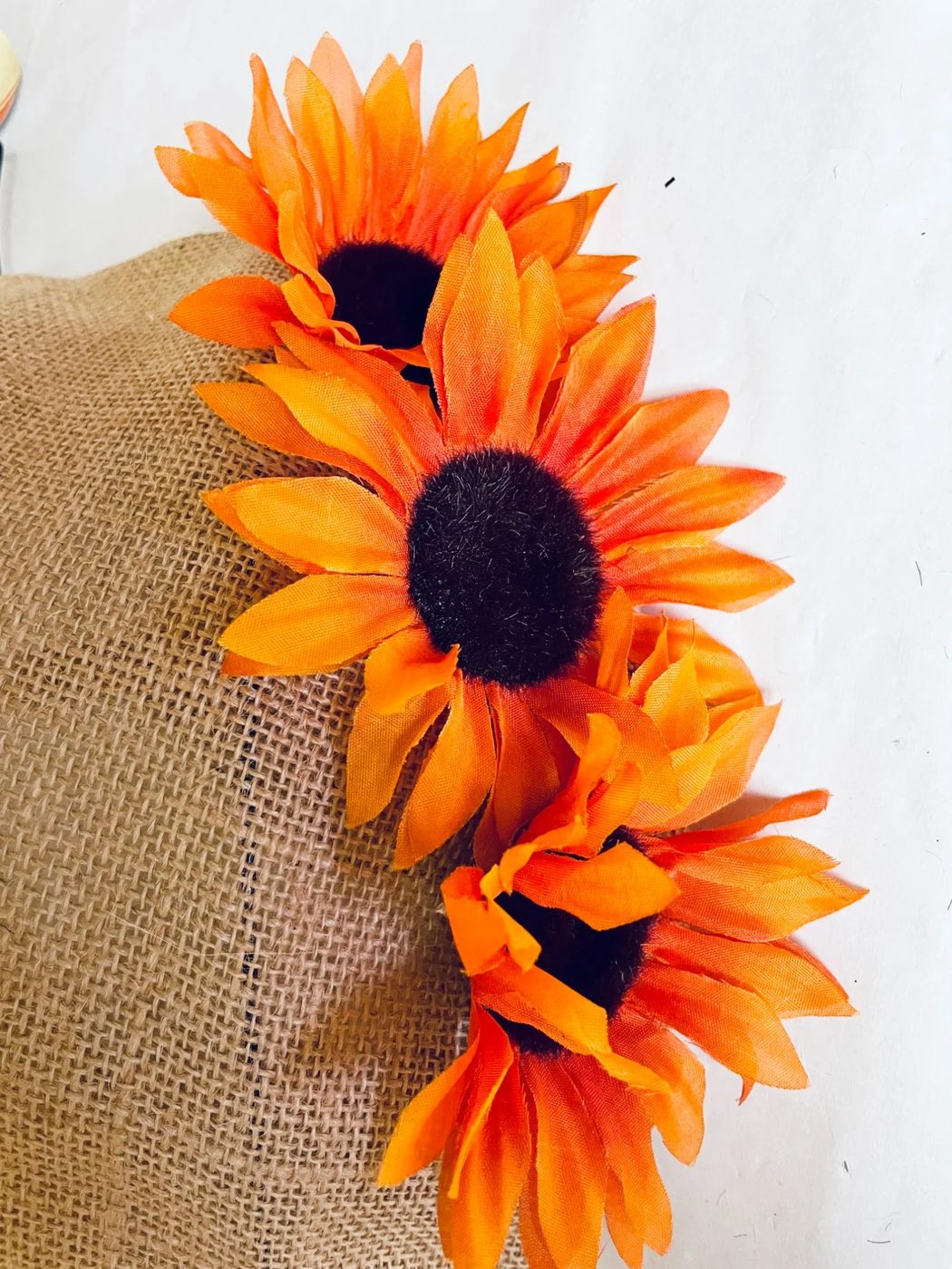 Handmade Sunflower Dollar Store Pumpkin Wreath, Bekob (5)