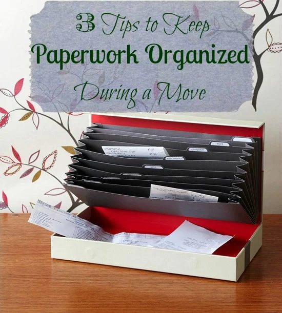3 Tips to keep paperwork organized during a move - Tipsaholic.org