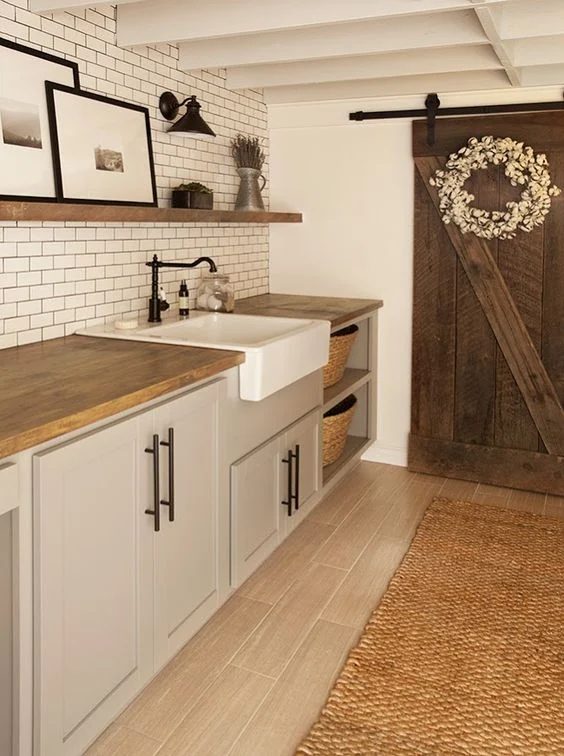 Postbox Designs: Create a Farmhouse Laundry Room on a modest-cost
