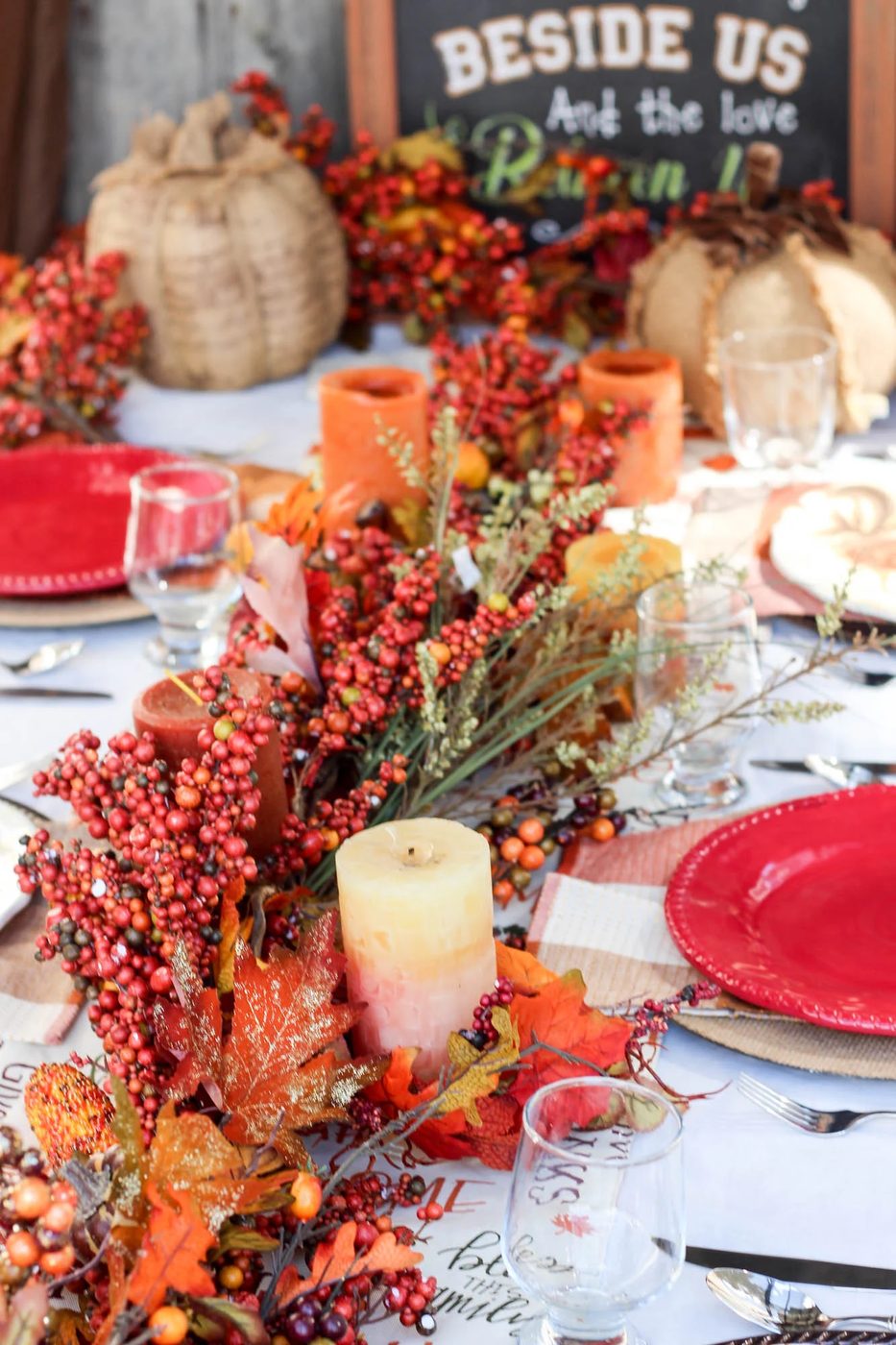 Fall Thanksgiving Tablescape 1 Bekob