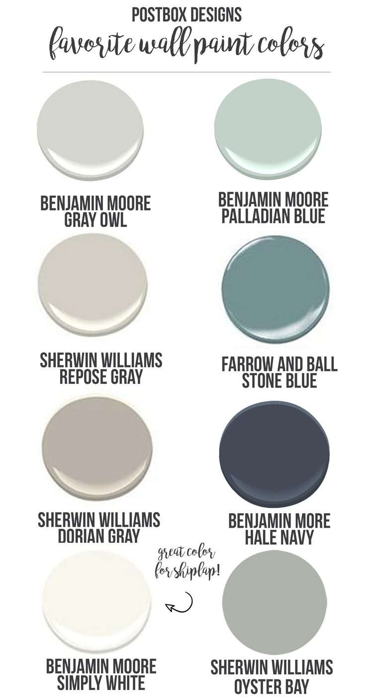 go-to Paint Colors