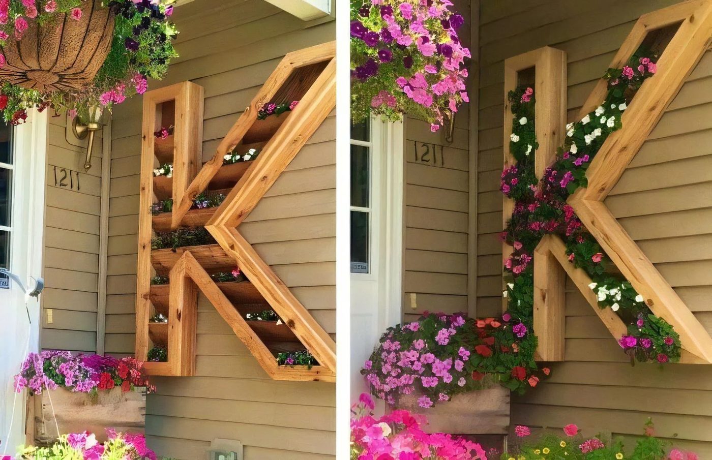 7 Diy Outdoor Monogram Planter By Ellery Designs On @Bekob 1 600x600 034444