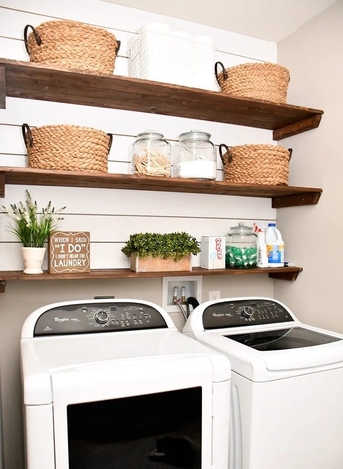 Modern Farmhouse Laundry Room Inspiration