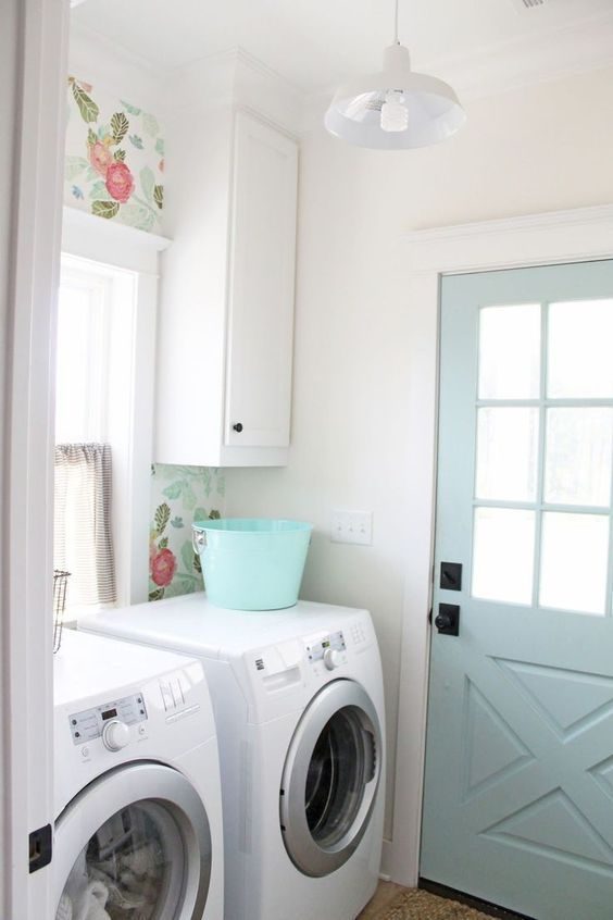 Real Life Rooms Basic Laundry Room Makeover To Add Storage And Character