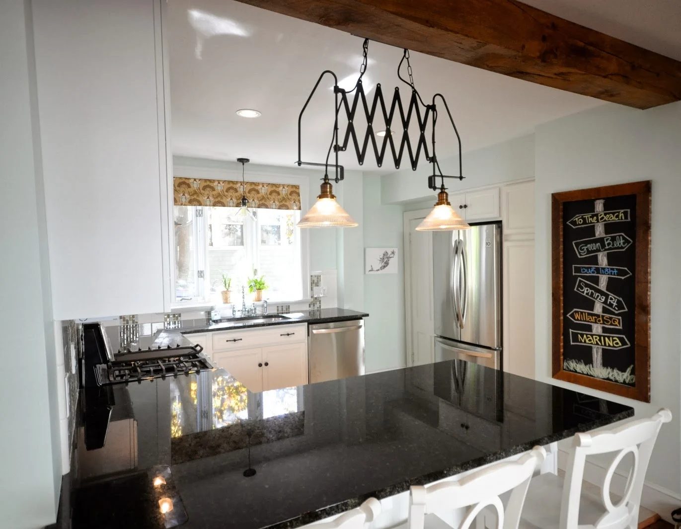 Create an Open Kitchen and Dining Area | SoPo Cottage featured on Bekob.com #openkitchen #renovation #newenglander