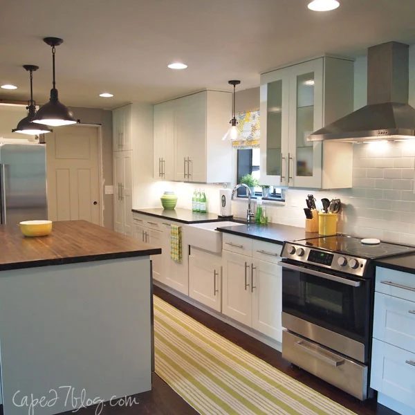 open kitchen remodel, Cape 27 feature on Bekob