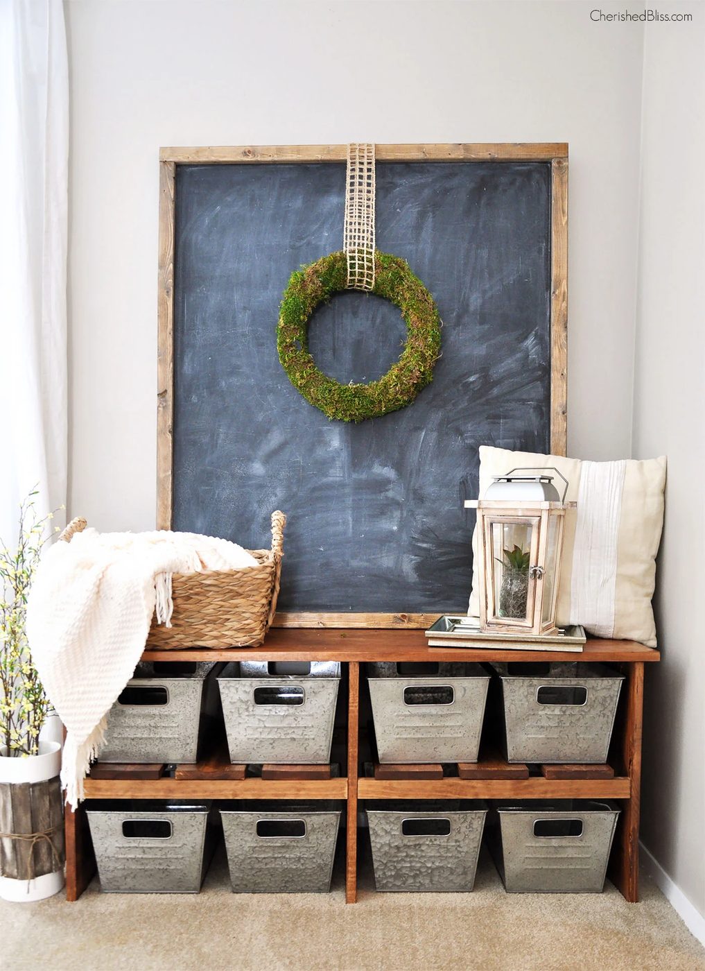 Oversized Chalkboard building plans
