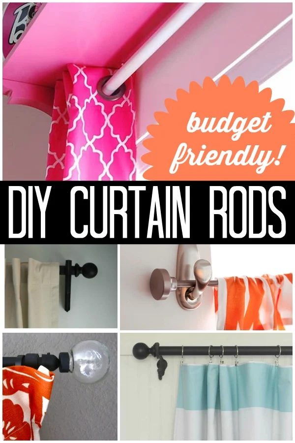 modest-cost-Friendly Handmade Curtain Rods via Bekob.com #AllThingsWindows
