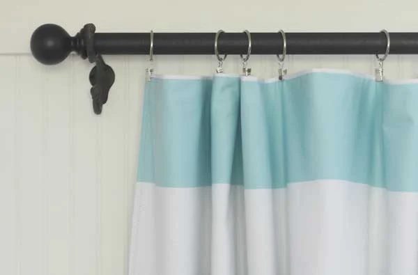 handmade curtain rod Shabby Creek Cottage via Bekob