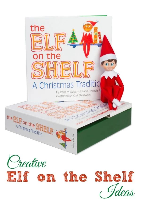 The Elf on the Shelf can be a fun holiday tradition, But have you run out of options for posing the elf every night? Here are some elf on the shelf options from tipsaholic.com #elf