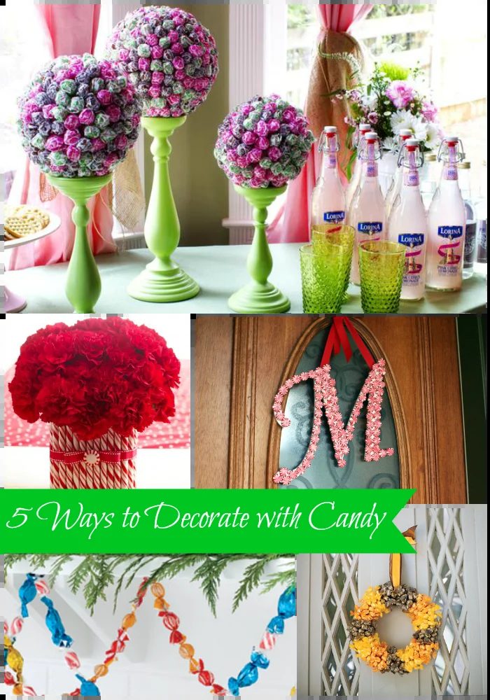 5 Unique Ways to Decorate with Candy