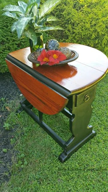 refinished drop leaf table RedoIt Yourself Inspirations
