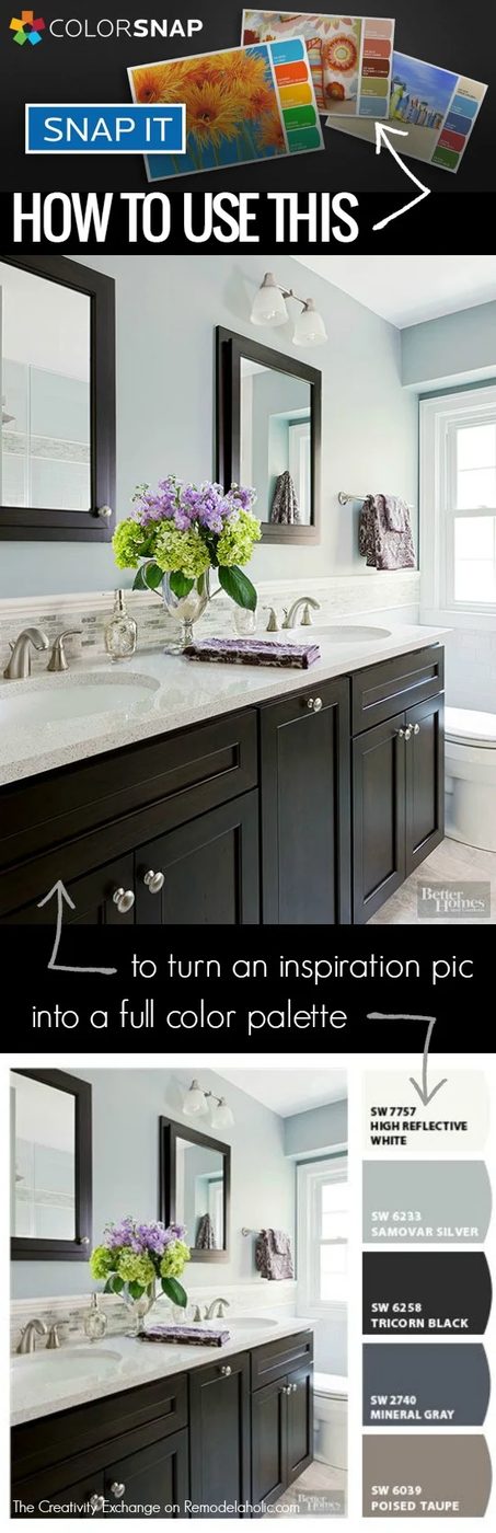 How to use this FREE online tool to create a color palette from an inspiration picture and use it to make decisions about your decor @Bekob