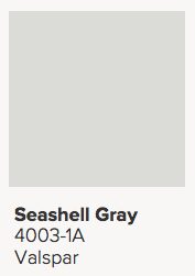 Valspar Seashell Gray