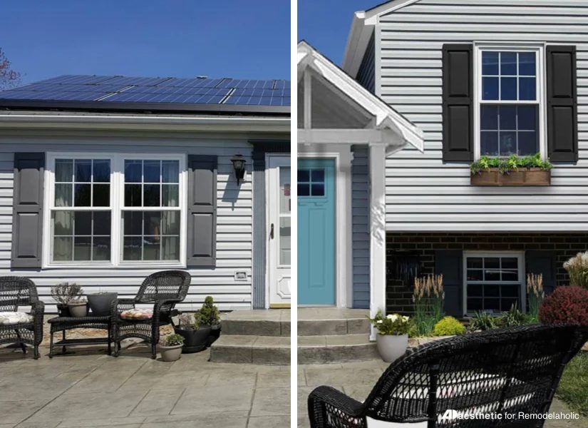 Real Life Rooms: Split Level Curb Appeal
