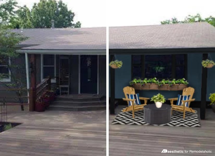 Real Life Rooms: Curb Appeal for a Dark Home Exterior