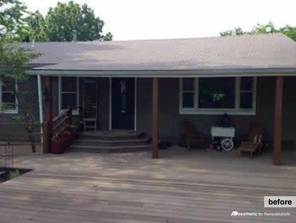 Curb Appeal for a Dark Home Exterior | Create striking, modern curb appeal for a dark home exterior with these tips. Great for situations where crisp white or bright colors aren't 
