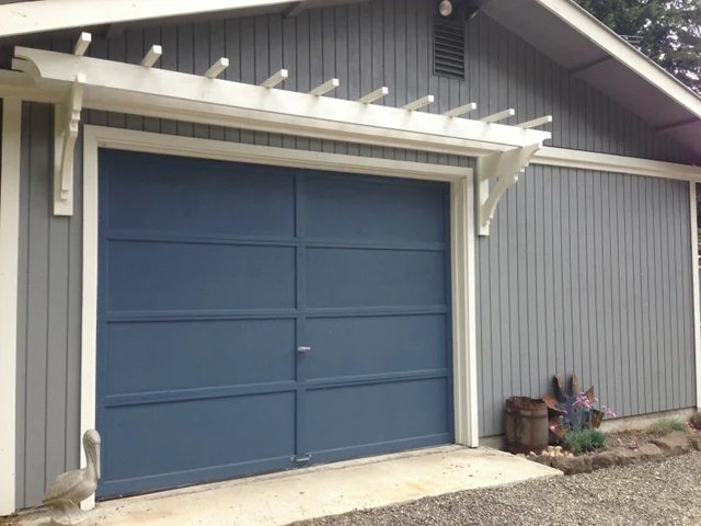 Handmade a Garage Trellis for improved curb appeal, Bekob