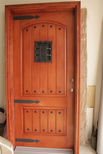 Curb appeal options: Tuscan front door makeover from Bekob