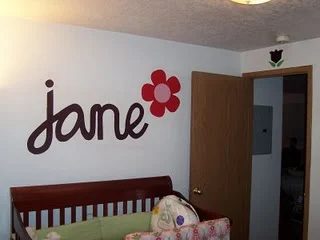 Custom Wall Treatment Without Painting; Blog Swap
