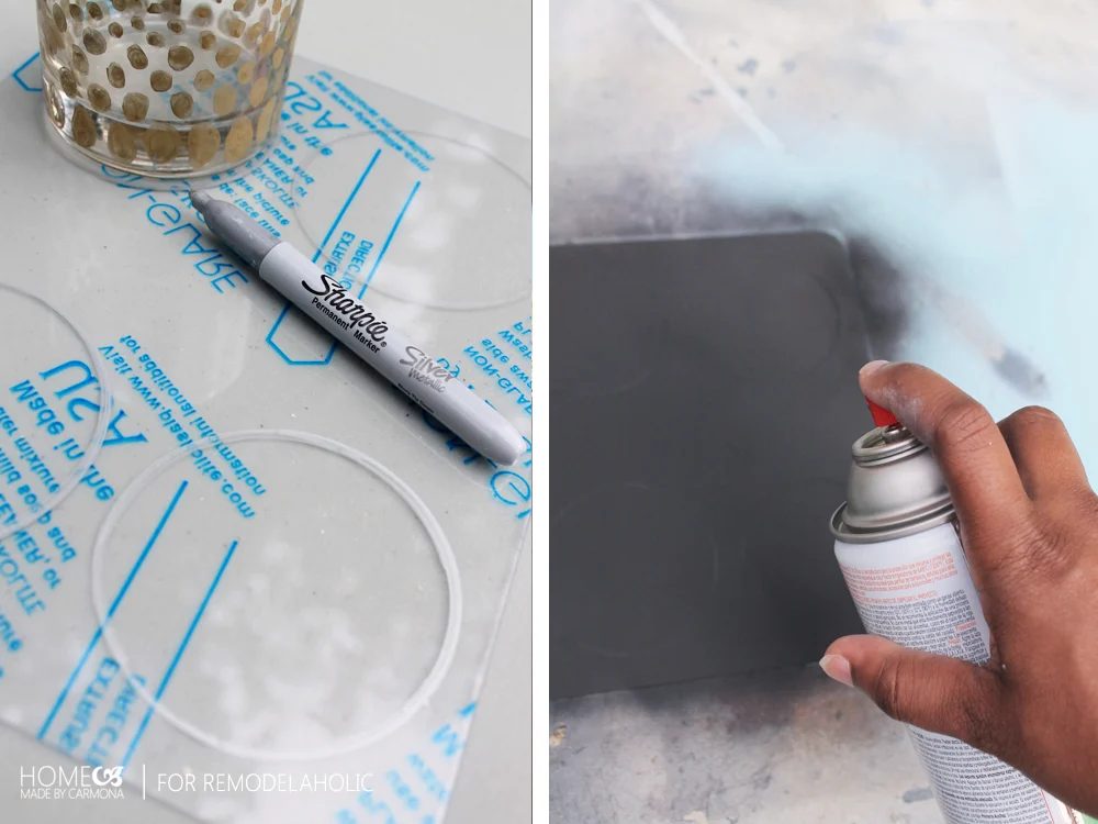 The easiest way to make a kids play kitchen stovetop!