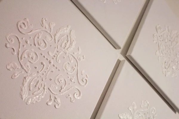 Damask Wall Art walkthrough