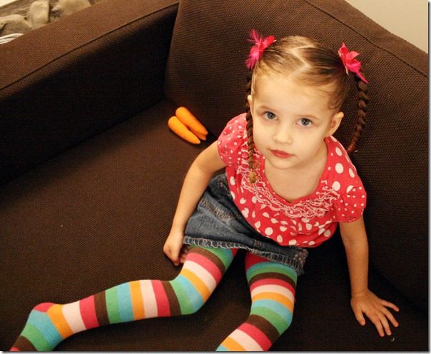 Chevron Hair Part
